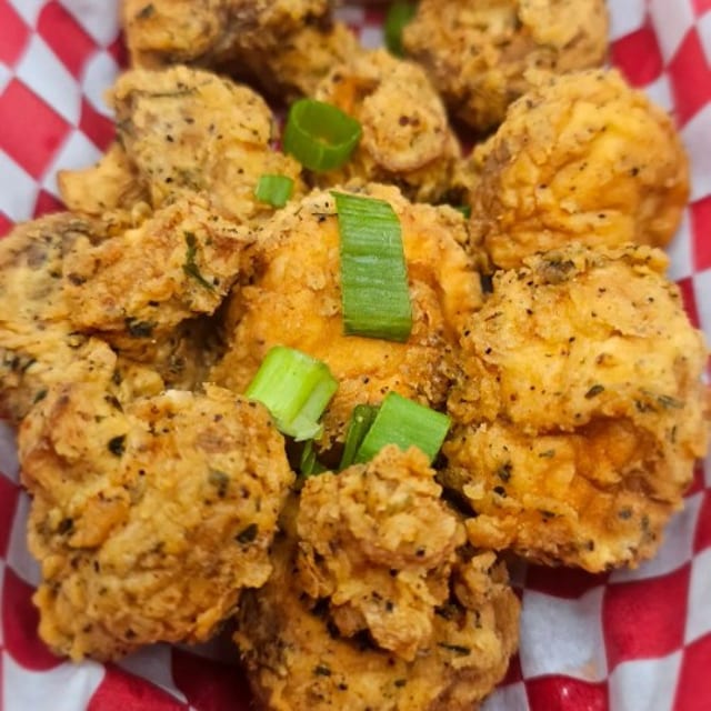 Fried Mushrooms.
