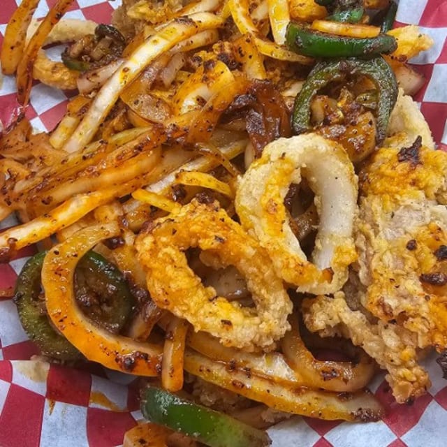 Fried Salt & Pepper Calamari.