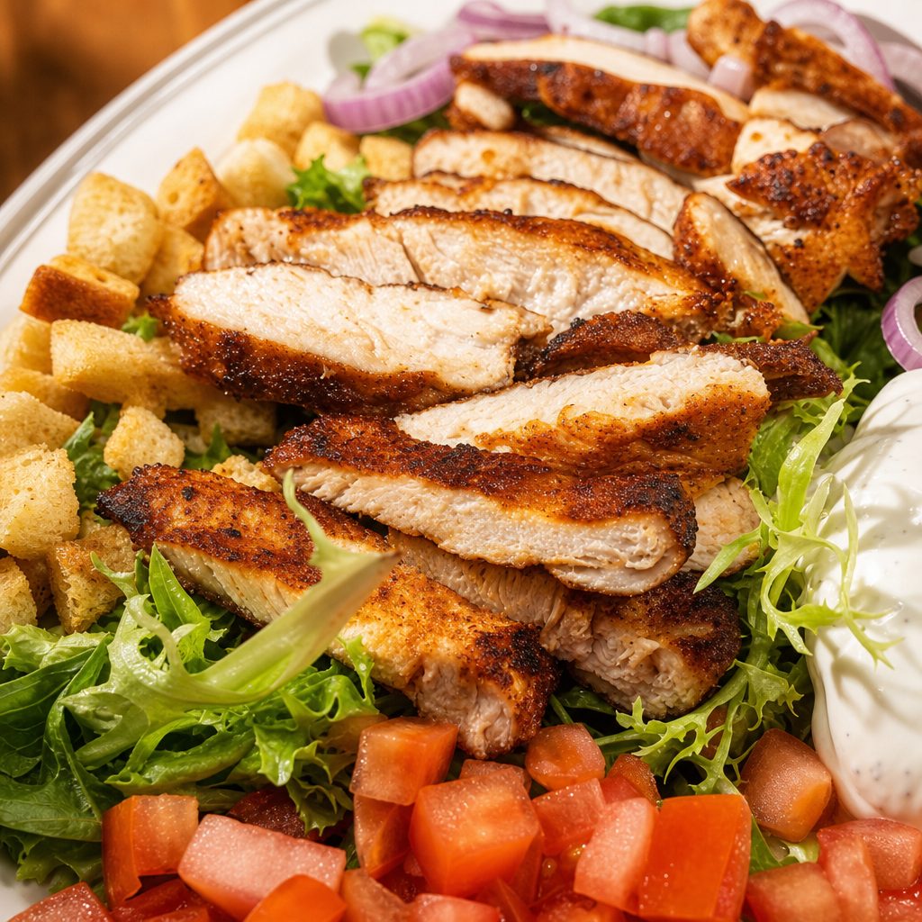 Blackened Chicken Salad.