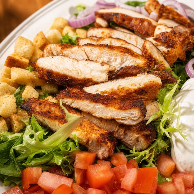 Blackened Chicken Salad.
