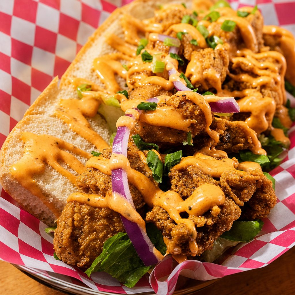 Fried Oyster Po'boy.