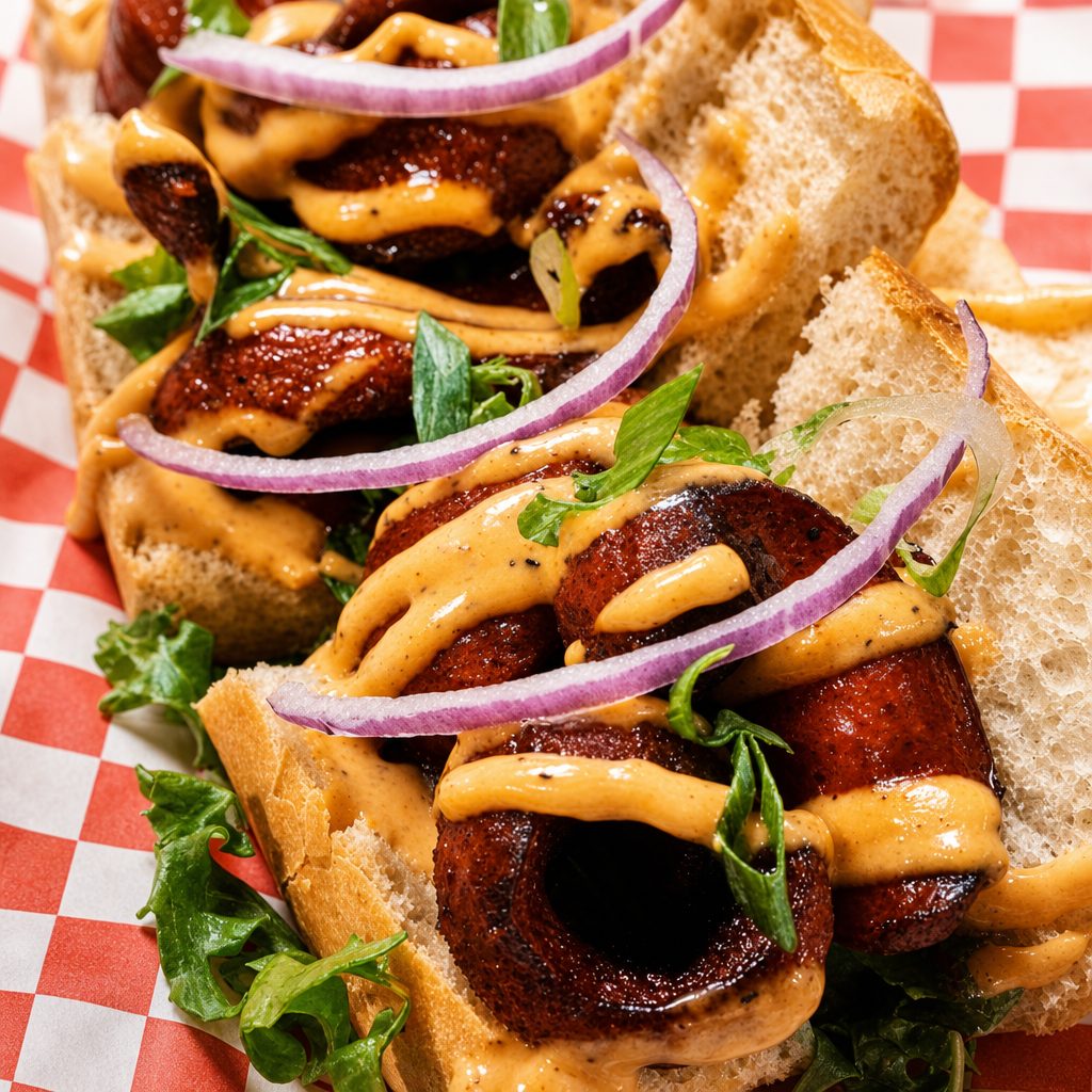 Andouille Sausage Po'boy.