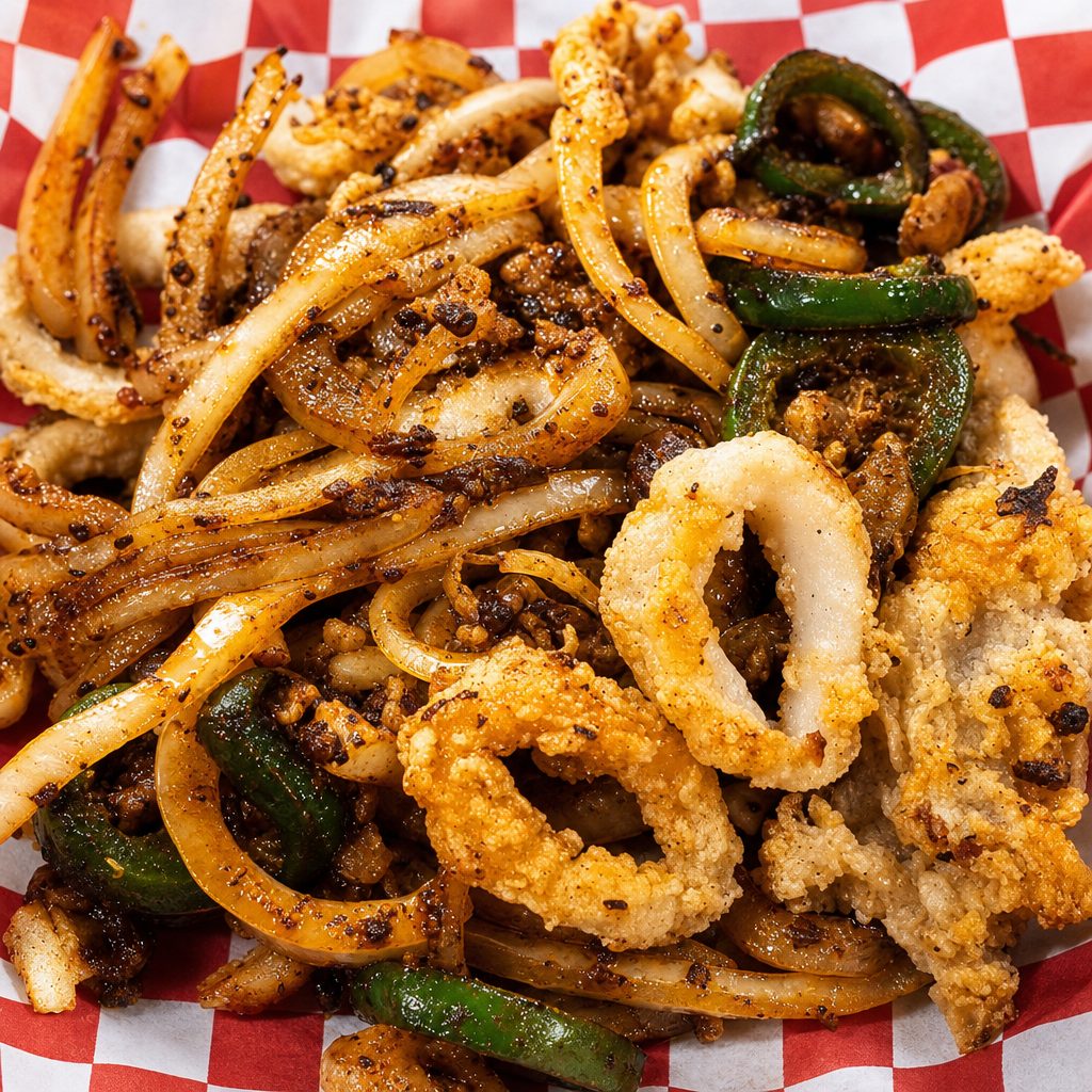 Fried Salt & Pepper Calamari.