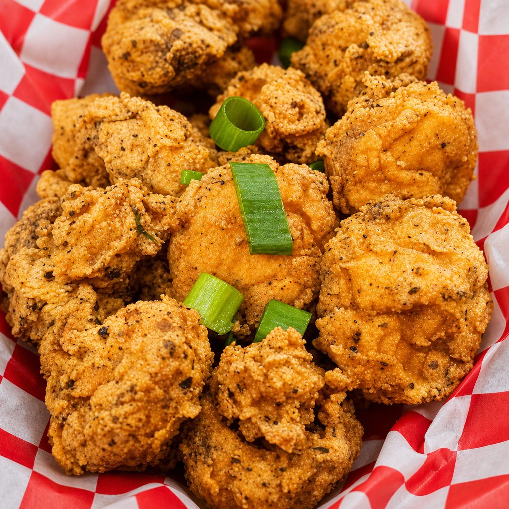 Fried Mushrooms.
