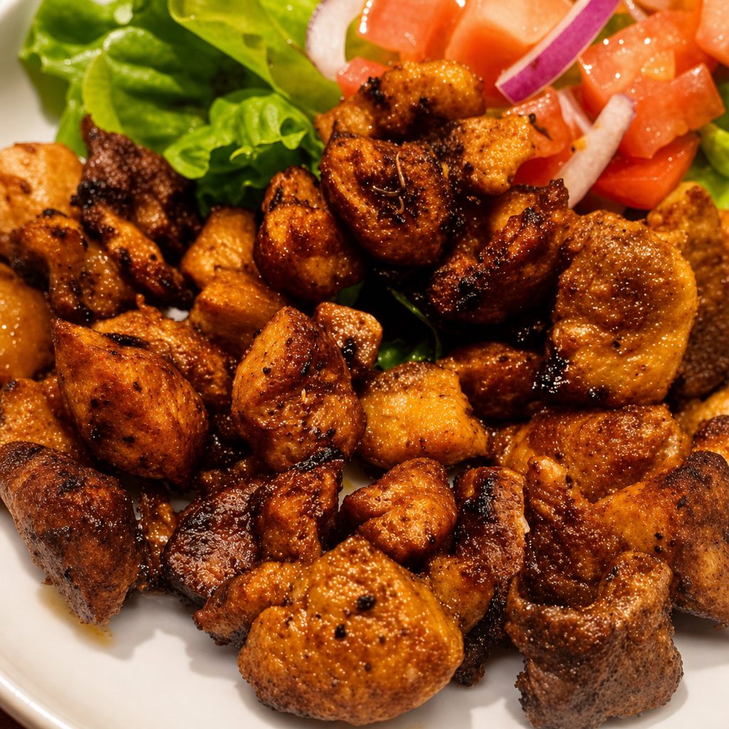 Fried or Blackened Alligator.